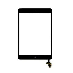 iPad Mini/ Mini 2 Glas Skärm med ic och hemknapp Svart