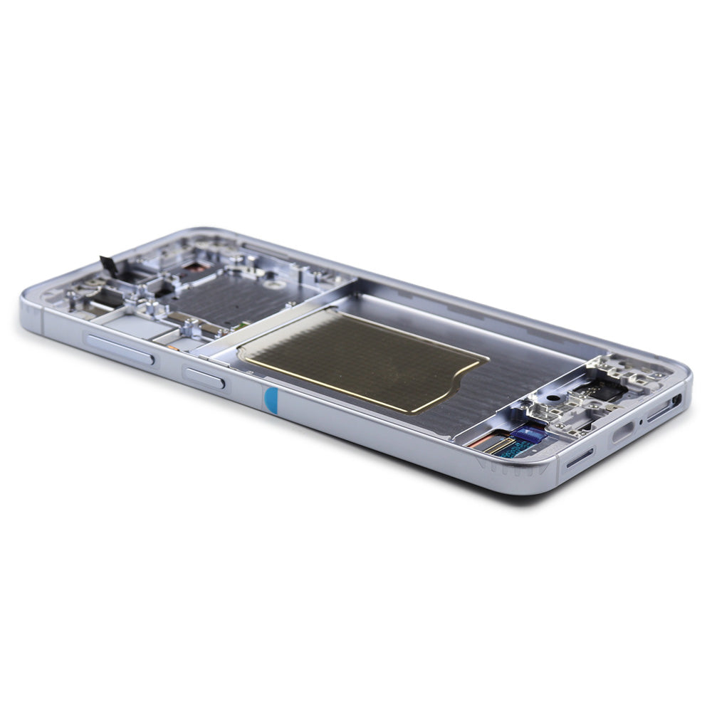 Display (Pre-Assembled) Complete with Housing For Samsung Galaxy S25 (SM-S931B) Icy Blue Service Pack