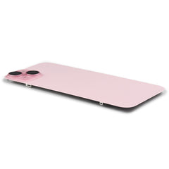 Back Cover incl. Camera lens, Flash Light and Wireless Charging For iPhone 15 Plus (EU Version) Pink Titanium Pulled