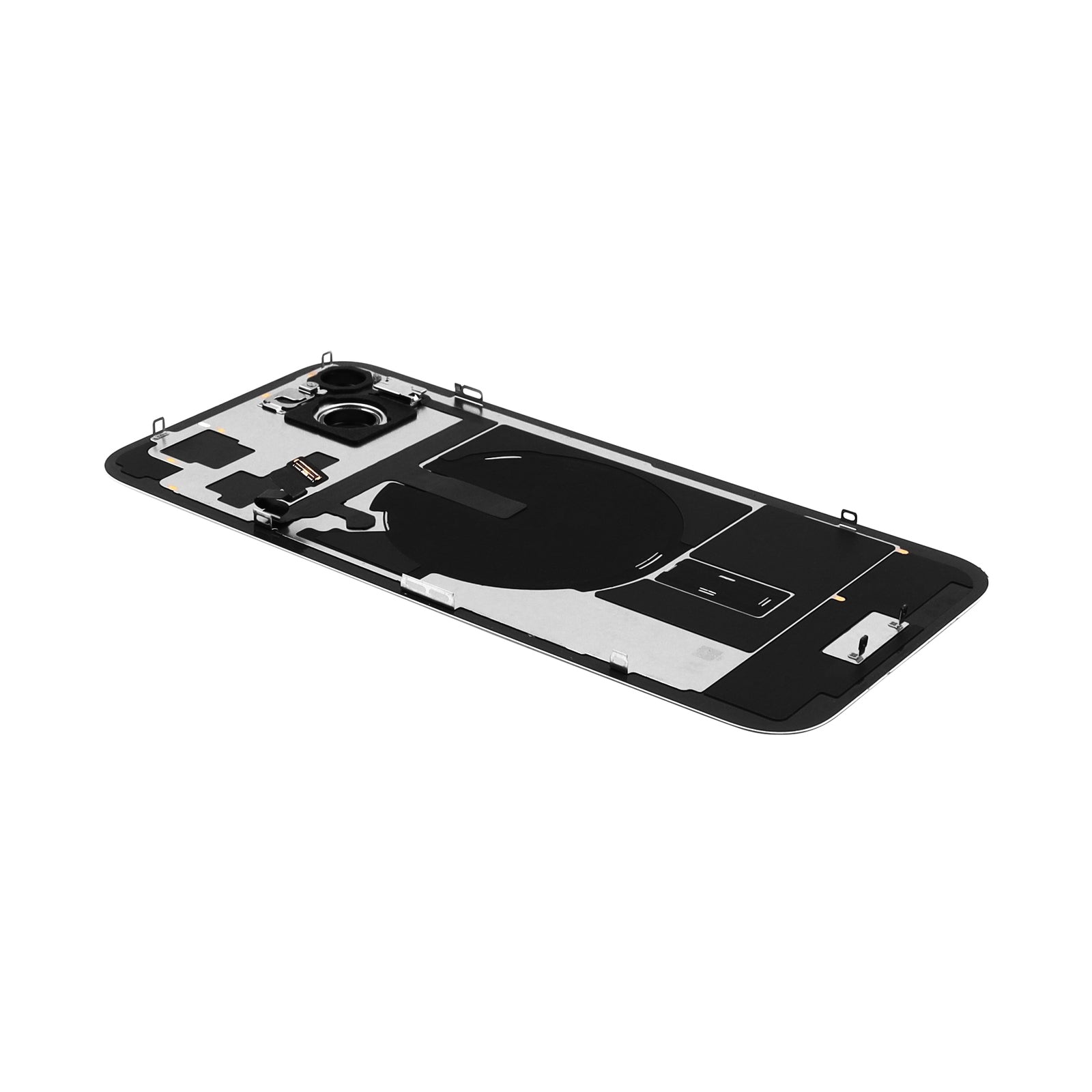 Back Cover incl. Camera lens, Flash Light and Wireless Charging For iPhone 15 Plus Yellow Titanium Pulled B
