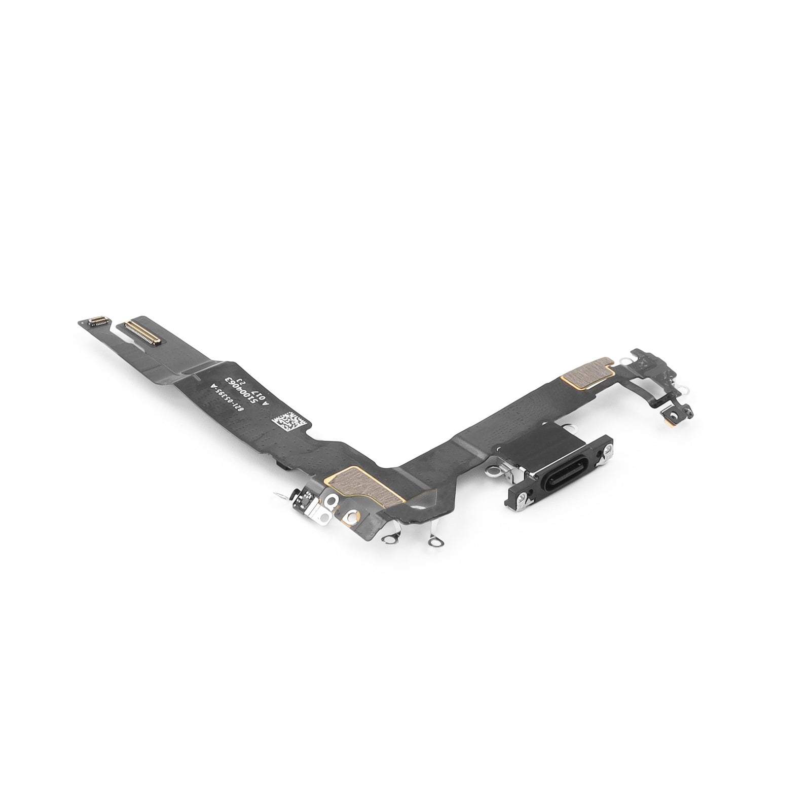 Charging Connector For Apple iPhone 17 Black Pulled