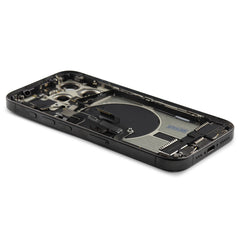 Rear Housing with small parts For iPhone 15 Pro (EU Version) Black Titanium Pulled B