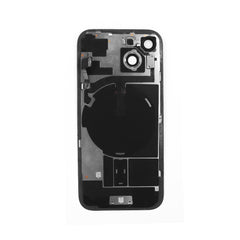 Back Cover incl. Camera lens, Flash Light and Wireless Charging For iPhone 15 (EU Version) Black Titanium Pulled B
