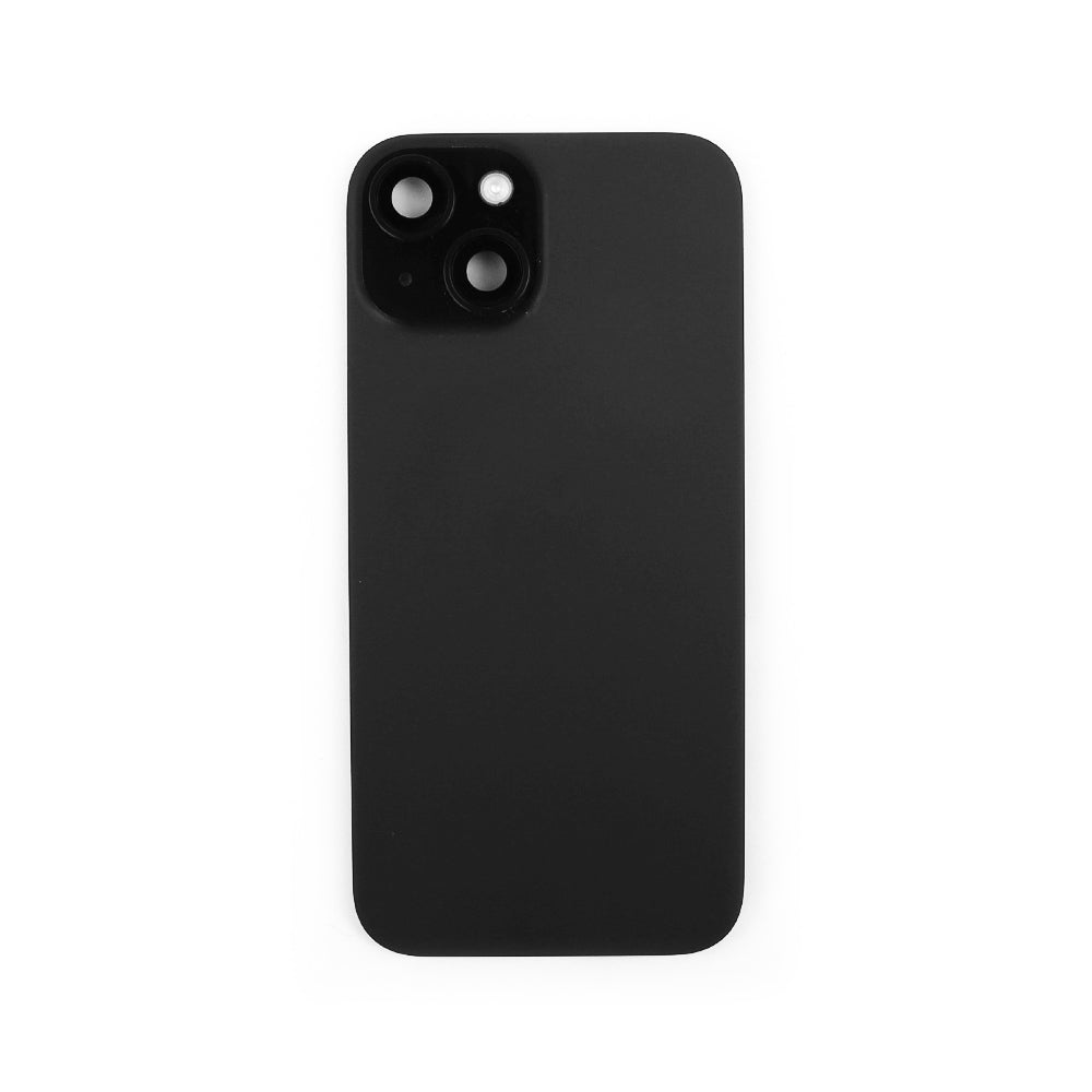 Back Cover incl. Camera lens, Flash Light and Wireless Charging For iPhone 15 (EU Version) Black Titanium Pulled B