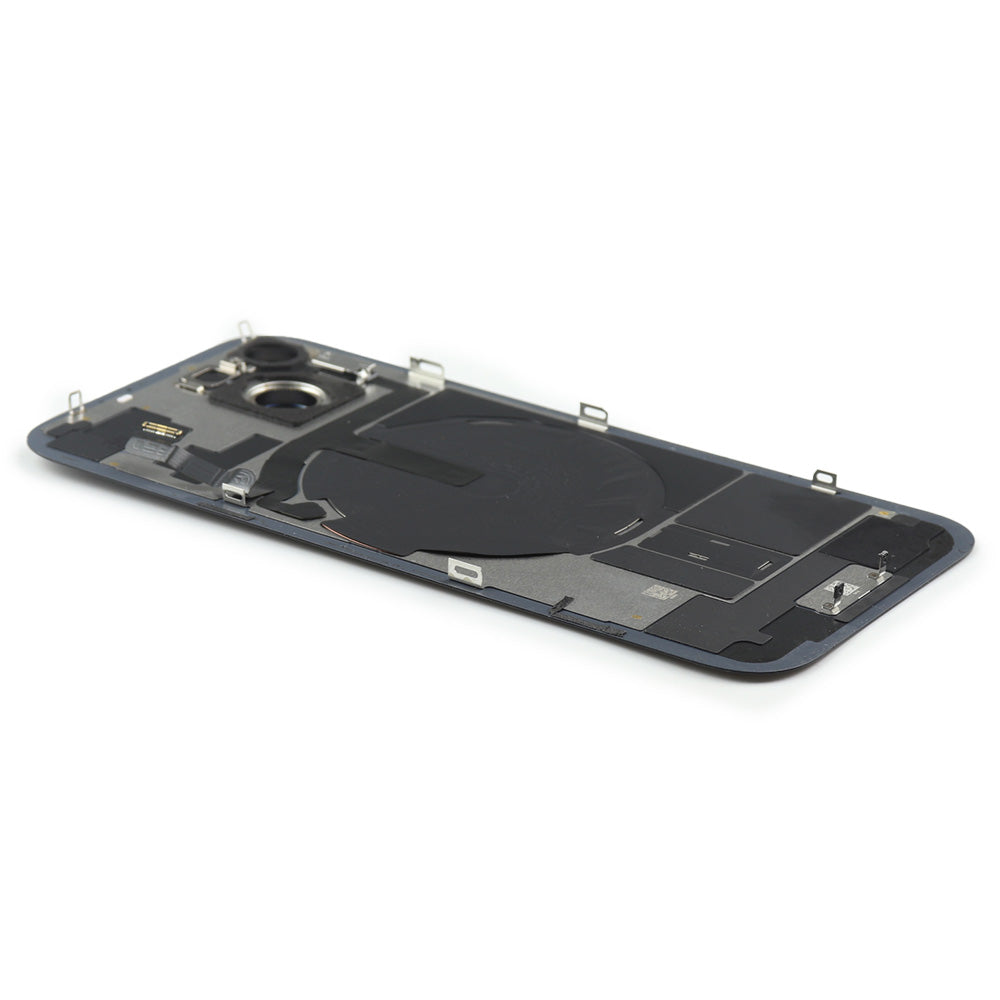 Back Cover incl. Camera lens, Flash Light and Wireless Charging For iPhone 15 (EU Version) Black Titanium Pulled