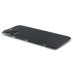 Back Cover incl. Camera lens, Flash Light and Wireless Charging For iPhone 15 (EU Version) Black Titanium Pulled