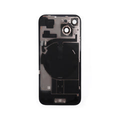 Back Cover incl. Camera lens, Flash Light and Wireless Charging For iPhone 15 (EU Version) Green Titanium Pulled C