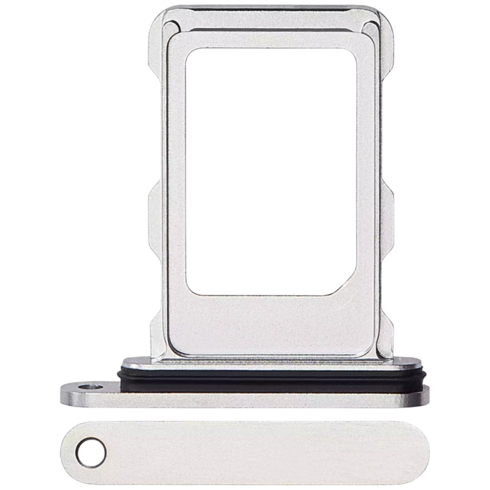 iPhone 16 Pro/16 Pro Max SIM-kortshållare Vit Titanium