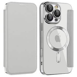 iPhone 16 Pro Fodral med Kortplatser - Silver