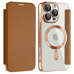 iPhone 16 Pro Fodral med Kortplatser - Brun