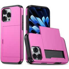 iPhone 16 Pro Max-Skal med kortplats - Rosa