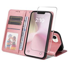 ENKAY iPhone 16e Fodral med Skärmskydd - Rosa