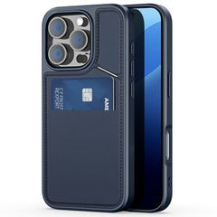DUX DUCIS iPhone 16 Pro Max Skal med kortplats - Blå