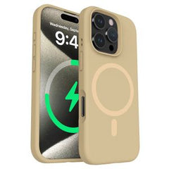 iPhone 16 Pro Max Silikonskal - Beige