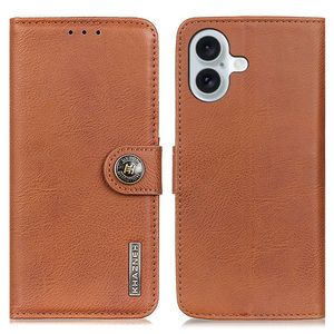 KHAZNEH iPhone 16 Plus Fodral - Brun