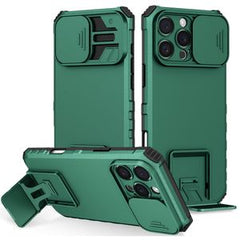 iPhone 16 Pro Max Skal med kameraskydd - Grön