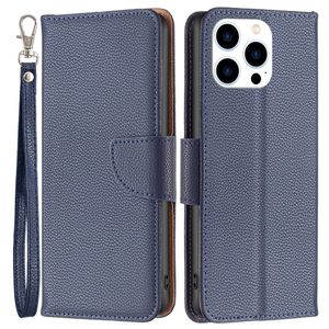 iPhone 16 Pro Max Fodral med Stativ - Mörkblå
