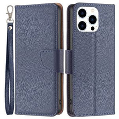 iPhone 16 Pro Max Fodral med Stativ - Mörkblå
