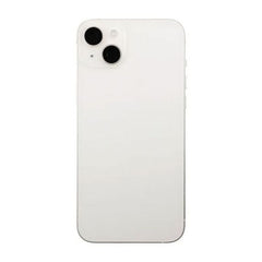 iPhone 14 Plus Baksida med Komplett Ram - Vit