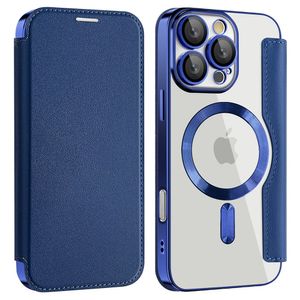 iPhone 16 Pro Max Fodral med Kortplatser - Blå