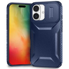 iPhone 16 Camshield Skal - Blå
