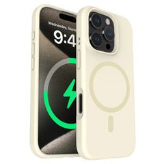 iPhone 16 Pro Max Silikonskal - Vit