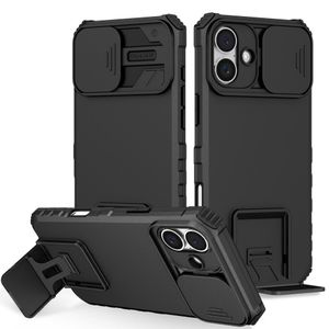 iPhone 16 Plus Skal med kameraskydd - Svart