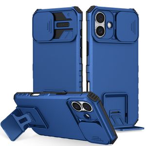 iPhone 16 Plus Skal med kameraskydd - Blå