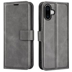 iPhone 16 Plus plånboksfodral - Grå