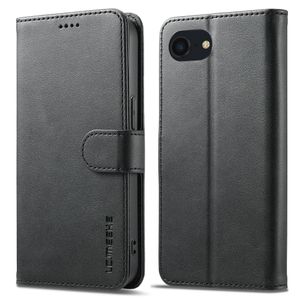 LC.IMEEKE iPhone 16e Fodral med Plånbok - Svart