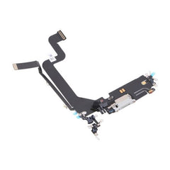 iPhone 14 Pro Max Laddkontakt med Flexkabel Original - Vit