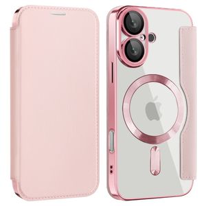 iPhone 16 Plus Fodral med Kortplatser - Rosa