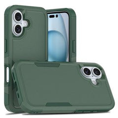 iPhone 16 2-i-1 Skal - Mörkgrön