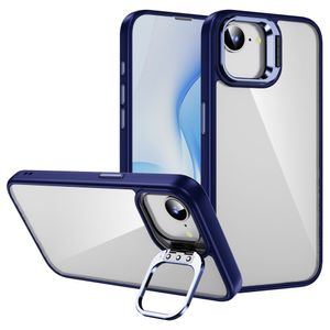iPhone 16e Skal med Stativ - MörkBlå