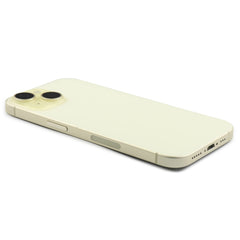 Rear Housing with small parts (US Version) For iPhone 15 Yellow Titanium Pulled