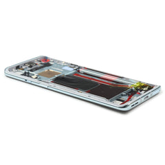 Display Complete With Housing For OnePlus 8T Silver Service Pack