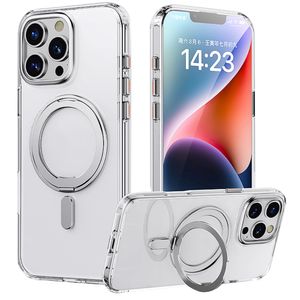iPhone 16 Pro Skal med Stativ - Transparent
