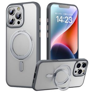 iPhone 16 Pro Skal med Stativ - Grå