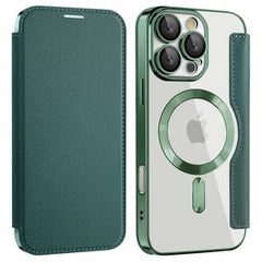 iPhone 16 Pro Fodral med Kortplatser - Mörkgrön