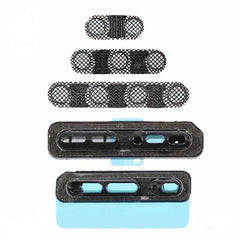 iPhone X Charge Flex Anti-dust Mesh w/ Adhesive 5pcs - Black