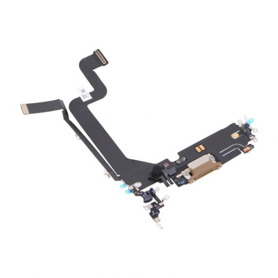 iPhone 14 Pro Laddkontakt med Flexkabel Original - Vit