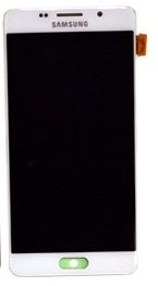 Samsung Galaxy A5 2016 (SM-A510F) LCD-display original Vit