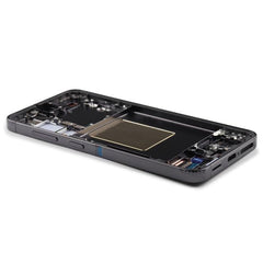 Display Assembly (Pre-Assembled) Complete with Housing Compatible for Samsung Galaxy S24 (SM-S921) Onyx Black Service Pack