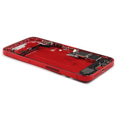 Middle Frame Assembly (US Version) Compatible for iPhone 14 Plus Red Pulled