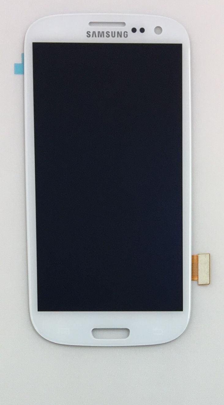 Galaxy S3 i9300 LCD without frame, Original parts, white