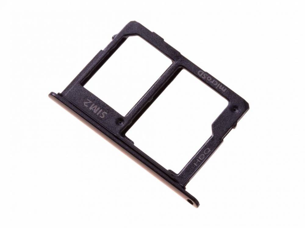 Samsung Galaxy A6+ SIM/SD card holder, black