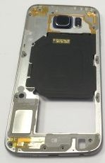 Galaxy S6 (SM-G920F) Middle frame and camera lens, black