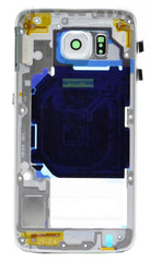 Galaxy S6 (SM-G920F) Middle frame and camera lens, white