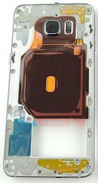 Galaxy S6 Edge+ - Middle frame and camera lens, black