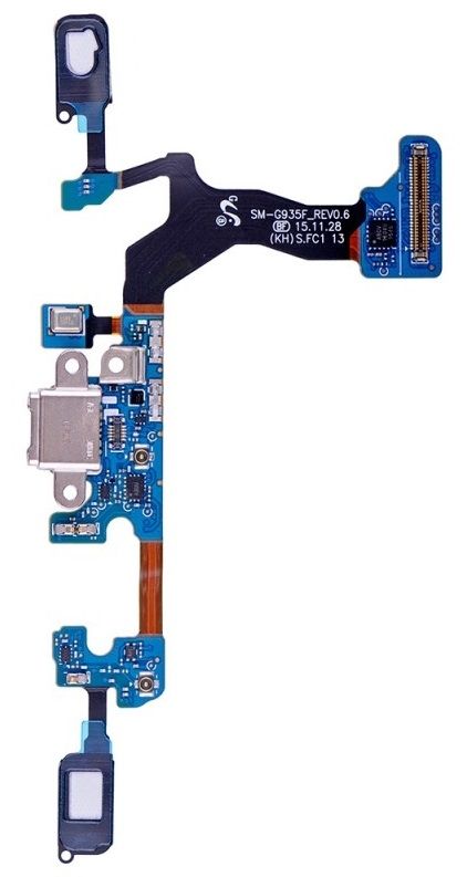 Samsung Galaxy S7 Micro USB connector, microphone/flex cable